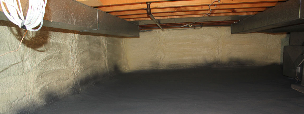 Prince George spray foam insulation for crawl spaces